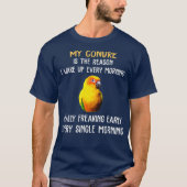 Sun Conure Shirt Reason Reak Up Early Conure Tシャツ (正面)