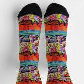 Sun Dog ソックス (上部)