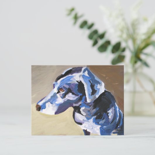 sun dog profileはがき ポストカード (スタンド正面)