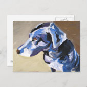 sun dog profileはがき ポストカード (正面/裏面)