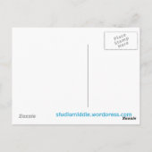 sun dog profileはがき ポストカード (裏面)