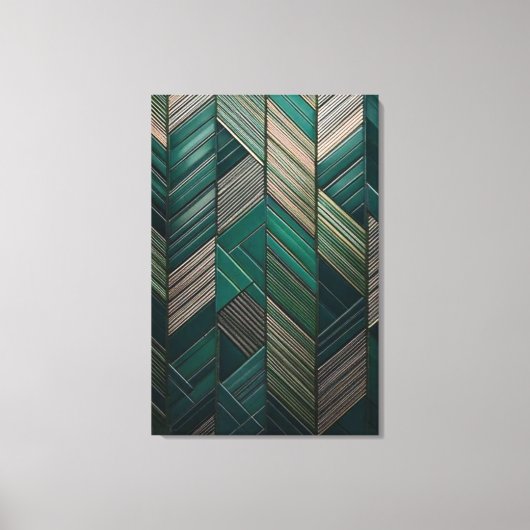 Sun-Drenched Majestic Mountain & Mist Landscape キャンバスプリント (正面)