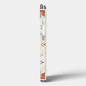Sun-Drenched Terracotta and Blue Desert Kilim Case-Mate iPhoneケース (裏面 / 左)