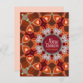 Sun Energy Moving House新しい住所はがき 案内ポストカード (正面/裏面)