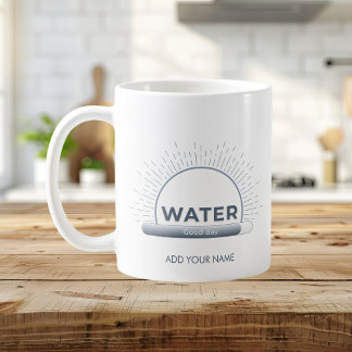 Sun Energy Quote | Custom Name コーヒーマグカップ