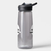 Sun Energy Water Quote | Custom Name ウォーターボトル (左面)