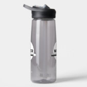 Sun Energy Water Quote | Custom Name ウォーターボトル (右面)