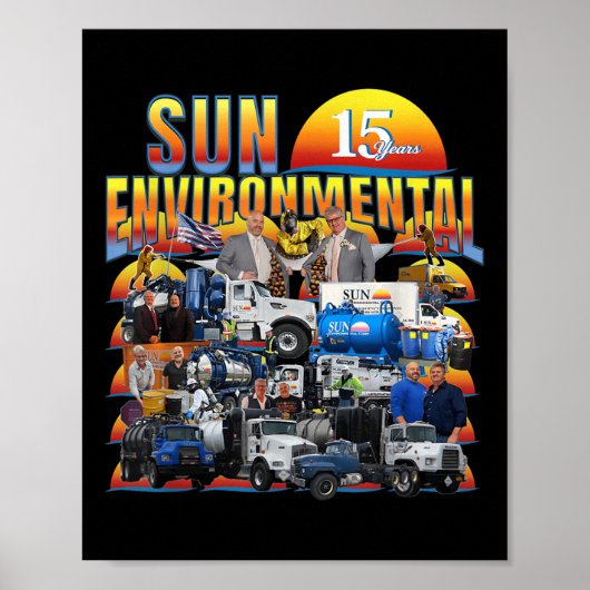 Sun Environmental Company 周年記念 V1  ポスター (正面)