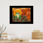 SUN FROGアートポスター ポスター (キッチン)