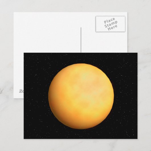 Sun from宇宙 ポストカード (正面/裏面)