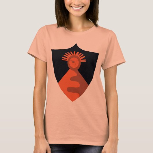 SUN GOD AT NIGHT WOMEN's T-Shirt Tシャツ (正面)