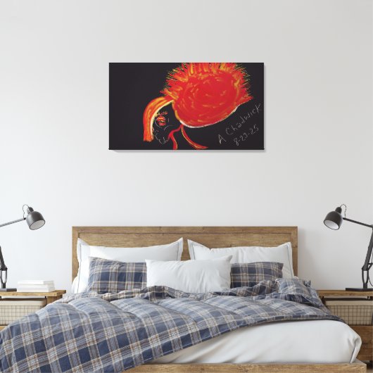 Sun Goddess キャンバスプリント (インサイチュ (寝室))