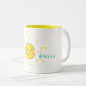 Sun Good Morning  ツートーンマグカップ (正面右)