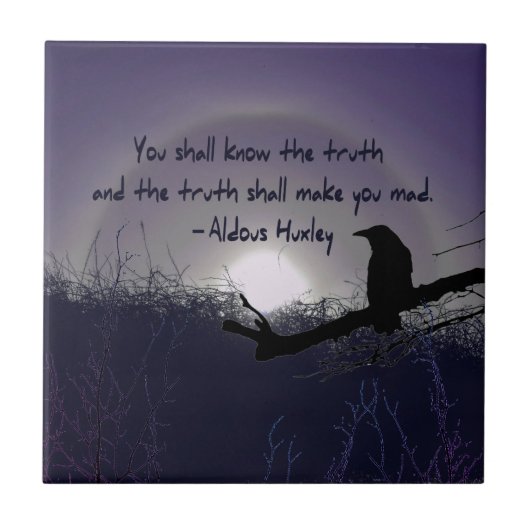 Sun Halo over Wales with a Ravenセラミックタイル タイル (正面)