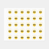 Sun Happy Mail Baby Shower Labels ラベル (シート)