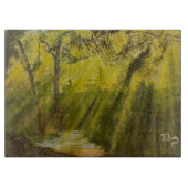 Sun in the Woods, by Gary Poling カッティングボード (正面)