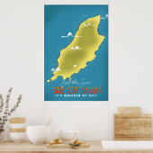 Sun - Isle of Man travel posterを参照。 ポスター (キッチン)