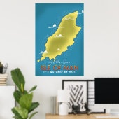 Sun - Isle of Man travel posterを参照。 ポスター (ホームオフィス)