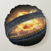 Sun-Killer Weapon Pillow ラウンドクッション (正面)