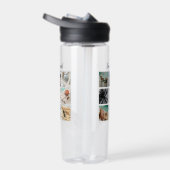 Sun-Kissed Memories写真コラージュ ウォーターボトル (右面)