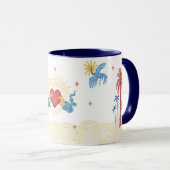 Sun Kissed Mug -お洒落海インスパイアカップ マグカップ (正面右)