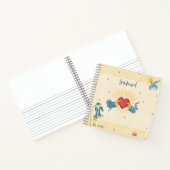 Sun Kissed Notebook – 神秘的なハート&シードリーム ノートブック (内部)