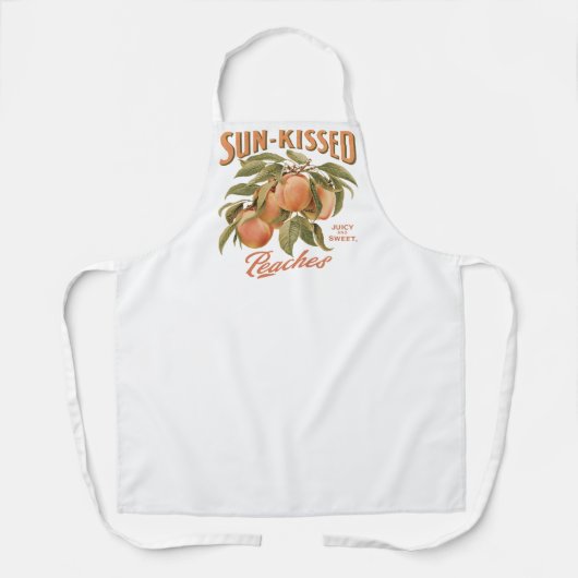 Sun-Kissed Peaches エプロン (正面)