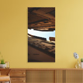 Sun-kissed Street キャンバスプリント (インサイチュ (リビング))