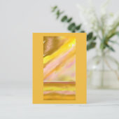 Sun Lake （フル）抽象芸術アートはがき ポストカード (スタンド正面)