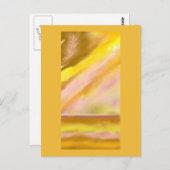 Sun Lake （フル）抽象芸術アートはがき ポストカード (正面/裏面)