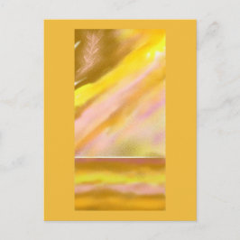 Sun Lake （フル）抽象芸術アートはがき ポストカード