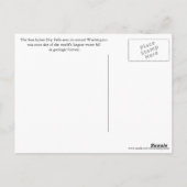 Sun Lakes-Dry秋、ワシントン旅行写真 ポストカード (裏面)