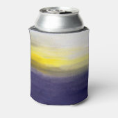 Sun Landscape: Oil Painting Texture 缶クーラー (缶裏面)