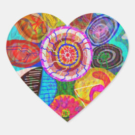 SUN Life Force on earth ハートシール