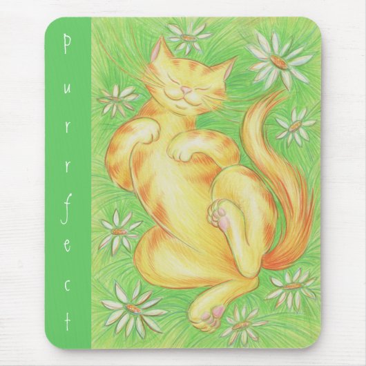 Sun Lover 'Purfect'マウスパッド マウスパッド (正面)