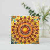 Sun Mandala – グリーティングカード (スタンド正面)