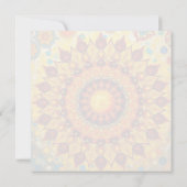 Sun Mandala – グリーティングカード (裏面)