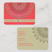 Sun Mandala – 名刺 (正面/裏面)