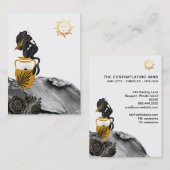 *~* Sun Mermaid Mystic金ゴールドLuna名刺 名刺 (正面/裏面)