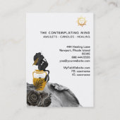 *~* Sun Mermaid Mystic金ゴールドLuna名刺 名刺 (裏面)