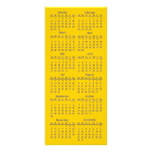 Sun & Moon 2012カレンダービジネスラックカード ラックカード (裏面)