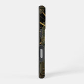 Sun & Moon Deco Wings | Gold iPhone 16 Pro Case iPhoneケース (右側面)