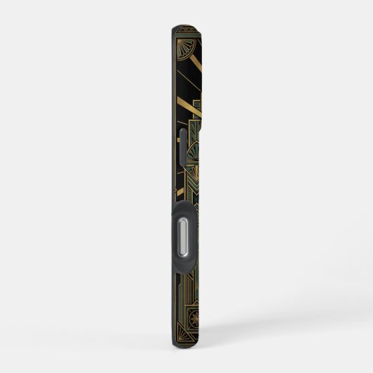 Sun & Moon Deco Wings | Gold iPhone 16 Pro Case iPhoneケース (右側面)