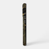 Sun & Moon Deco Wings | Gold iPhone 16 Pro Case iPhoneケース (左側面)