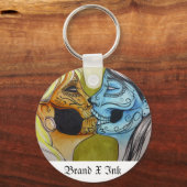 Sun & Moon Keychain キーホルダー (正面)