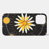 Sun Moon Planets:グラフィックフローラアート Case-Mate iPhoneケース (裏面 (横))