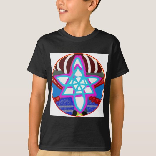 SUN n MOONプレゼンテーシ芸術的ョン Tシャツ (正面)