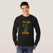 Sun No Invoice Solar System Solar Power Photovolta Tシャツ (正面フル)