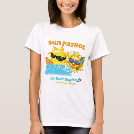 Sun PatrolサーファーTシャツ Tシャツ (正面)