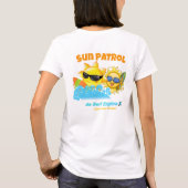 Sun PatrolサーファーTシャツ Tシャツ (裏面)